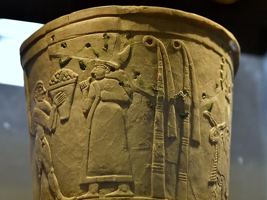 Alabaster Carving — alabaster vessel vase