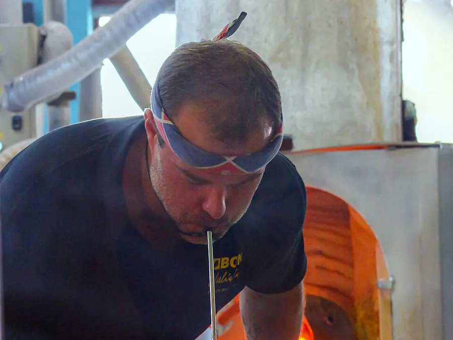 Hand-Blown Glass — glassblowing glassblower