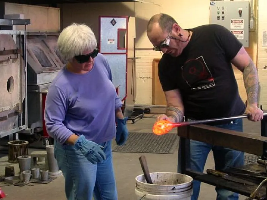 Hand-Blown Glass — glassblowing glassblower