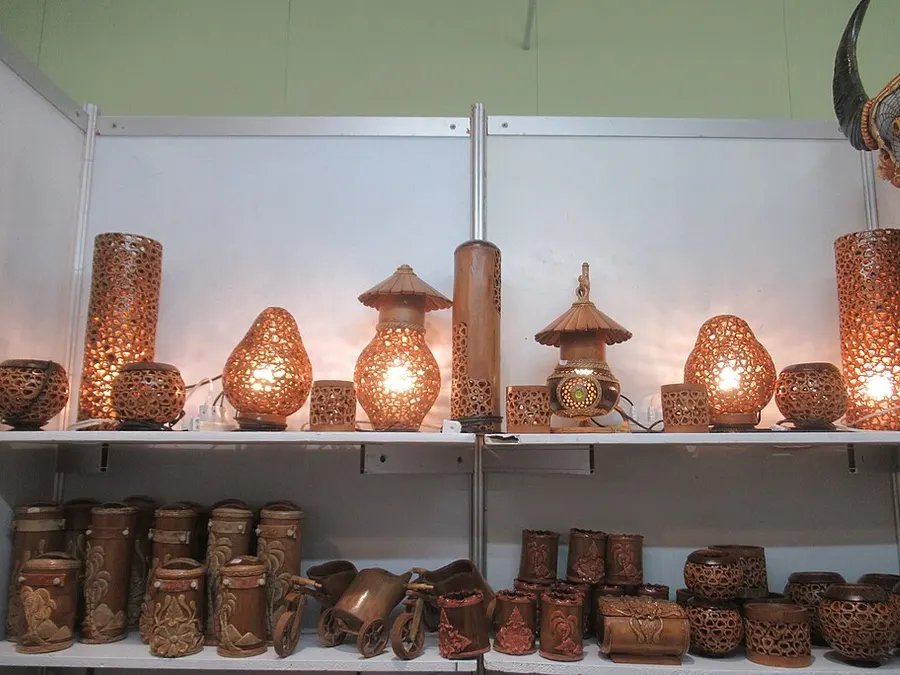 Capiz Shell Craft — capiz shell lamp