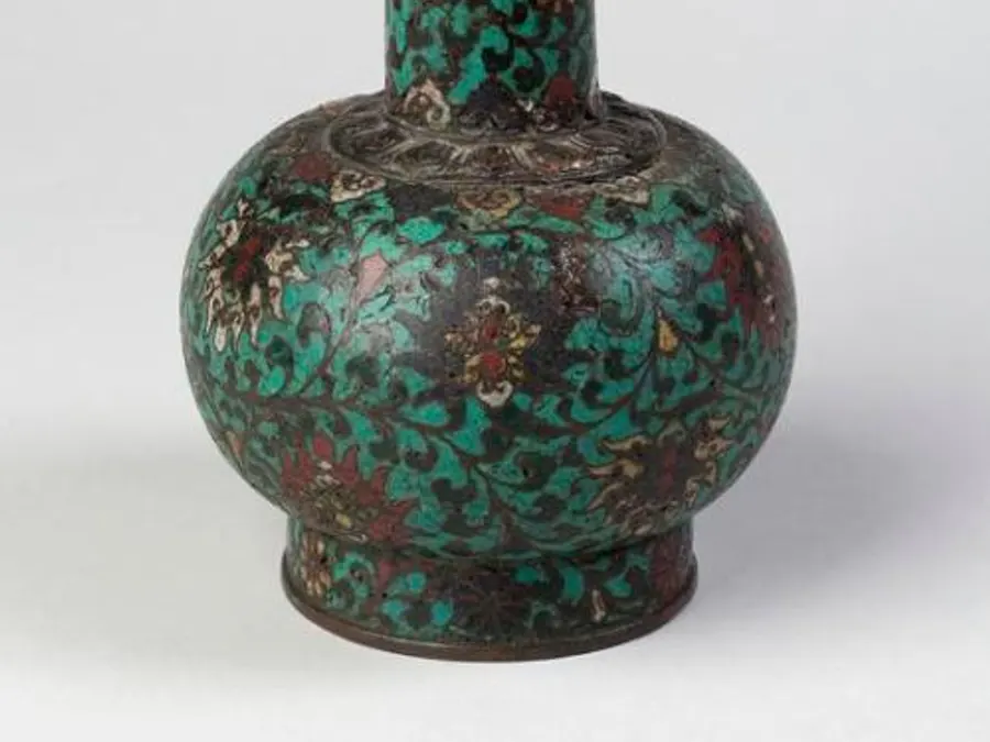 Cloisonné Enamelware — cloisonné enamel vase