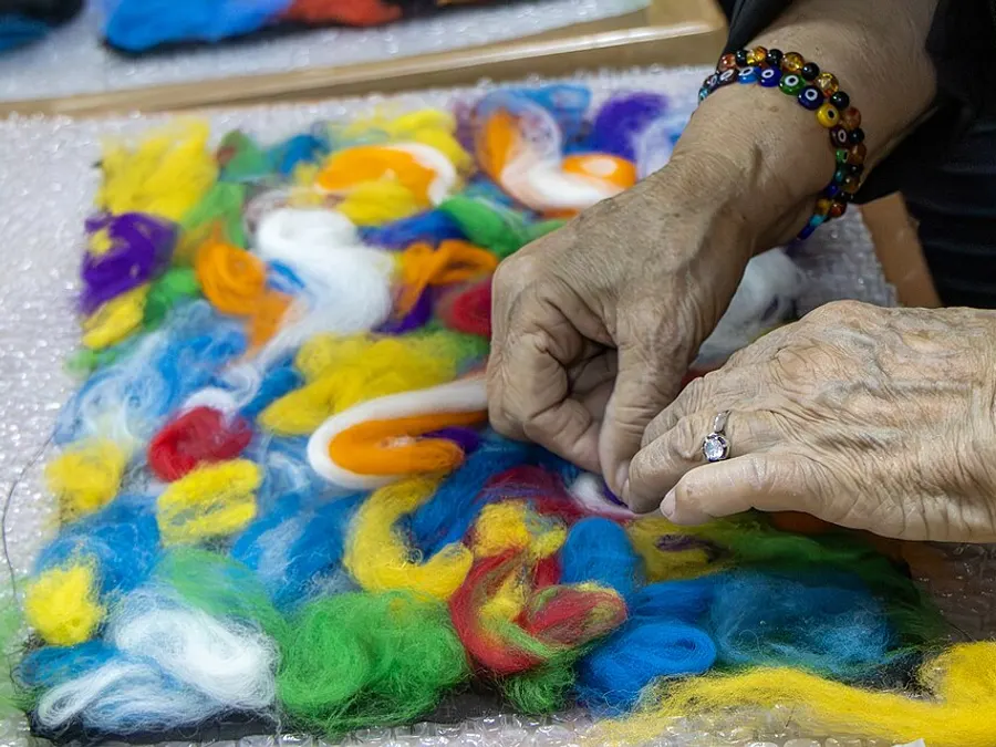 Felted Wool Craft — wool felting felt