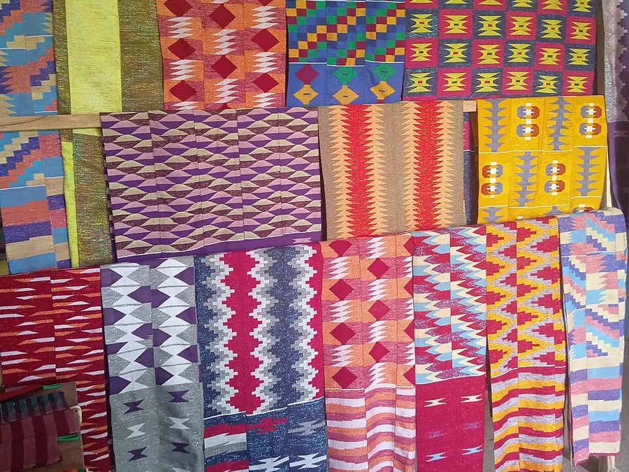 Kente Weave — Kente cloth Ghana