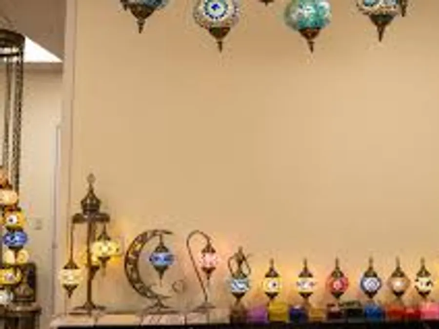 Mosaic Glass Lamps — Turkish mosaic lamp