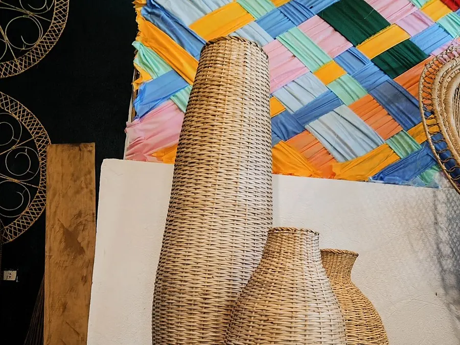 Rattan & Bamboo — rattan basket weaving
