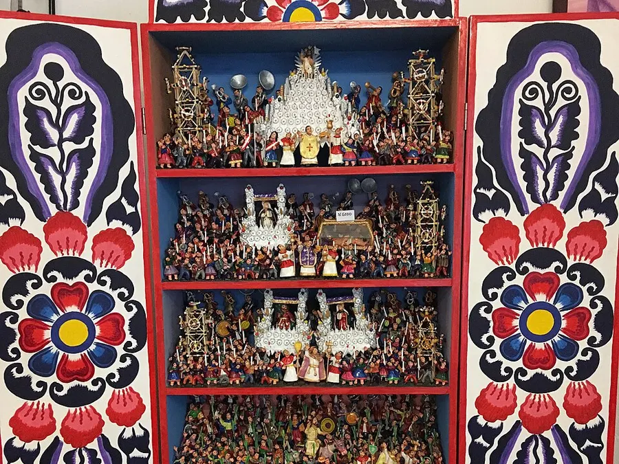 Retablo Painted Altars — retablo Ayacucho Peru