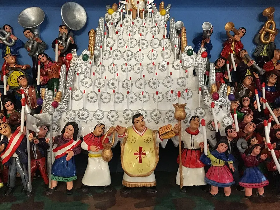 Retablo Painted Altars — retablo Ayacucho Peru