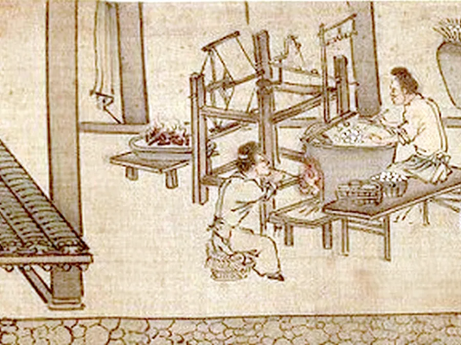 Mekong Silk — silk weaving loom Asia