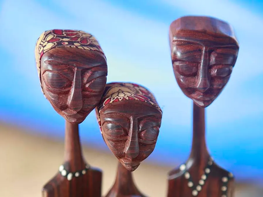 African Wood Sculpture — African wood sculpture carving
