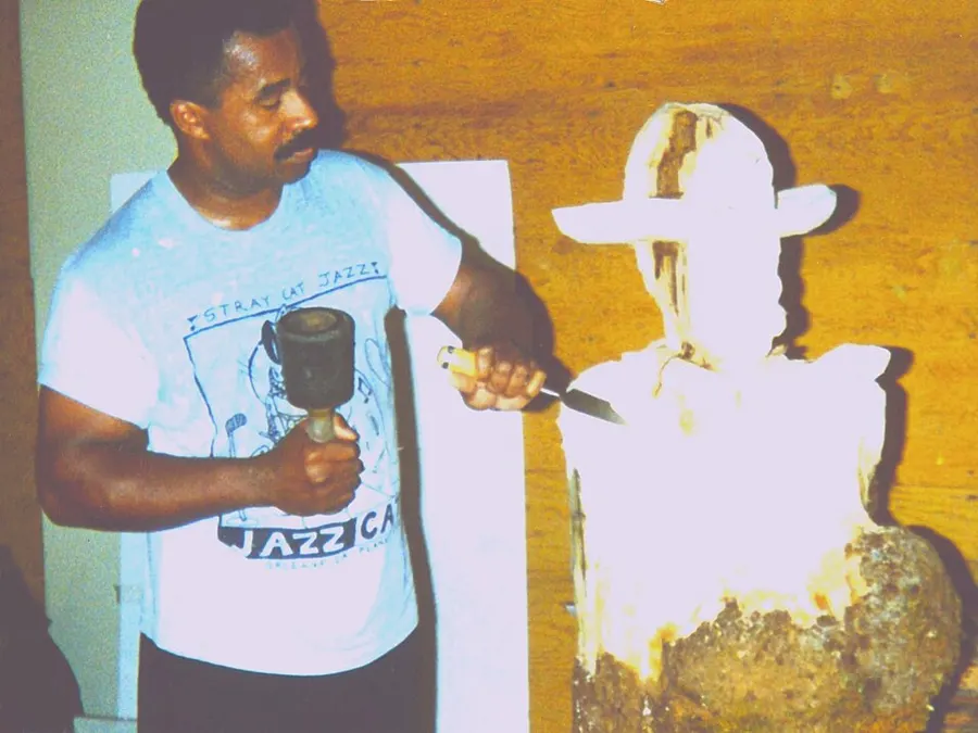 African Wood Sculpture — African wood sculpture carving