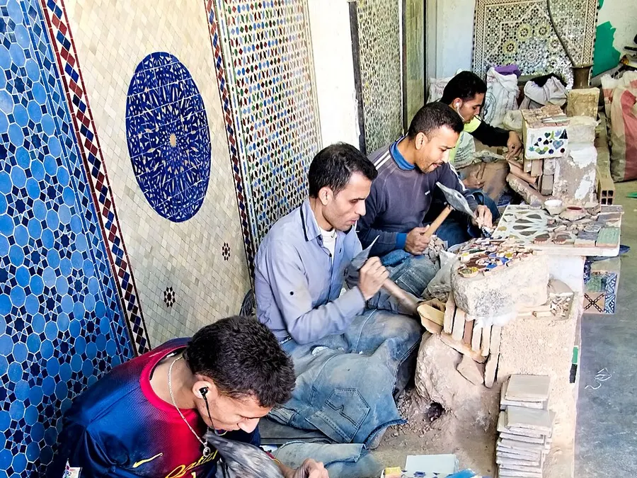 Zellige Mosaic Tile — Zellige tile Morocco